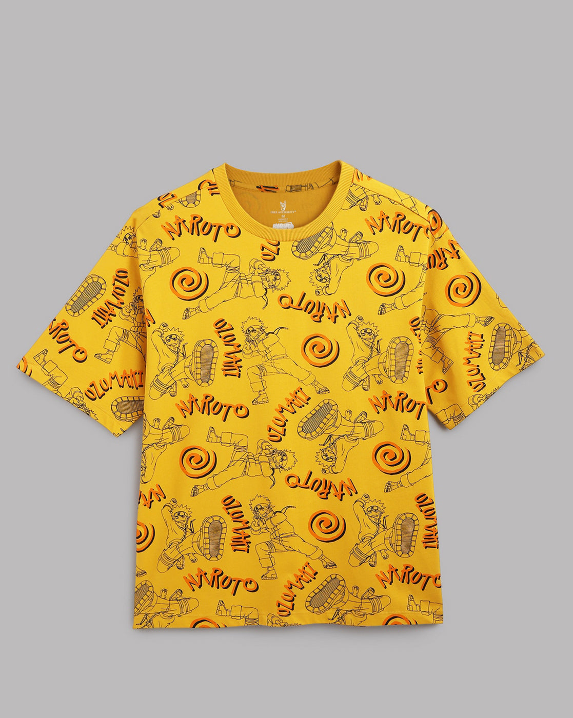 Naruto Quriky Oversized Tshirt Men