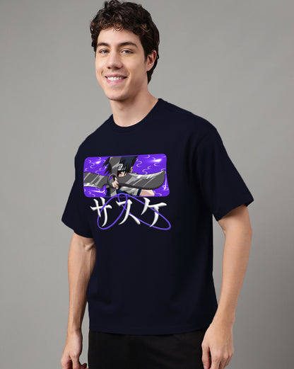 Naruto Oversized Tshirt  Men
