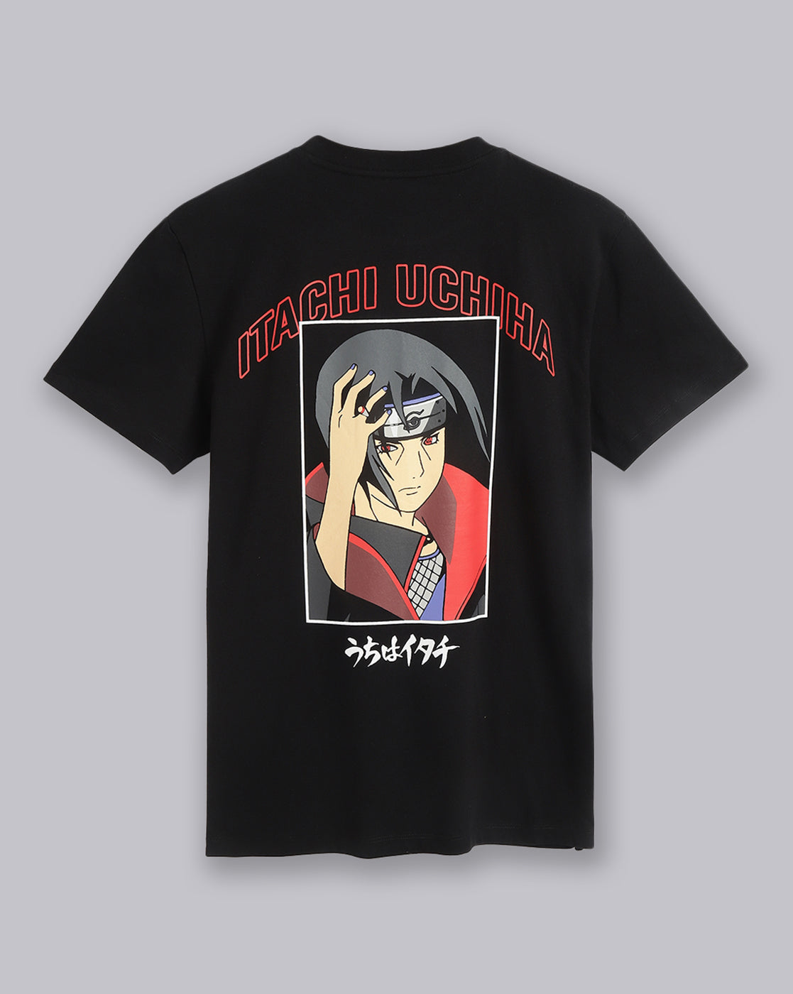 Itachi Uchiha Naruto Black Tshirt Men