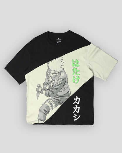 Naruto Kakashi Oversized Tshirt Men