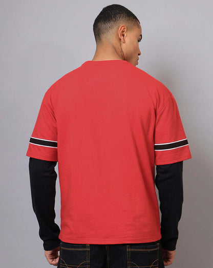 Naruto Doctor Sleeve Oversized Tshirt  Men