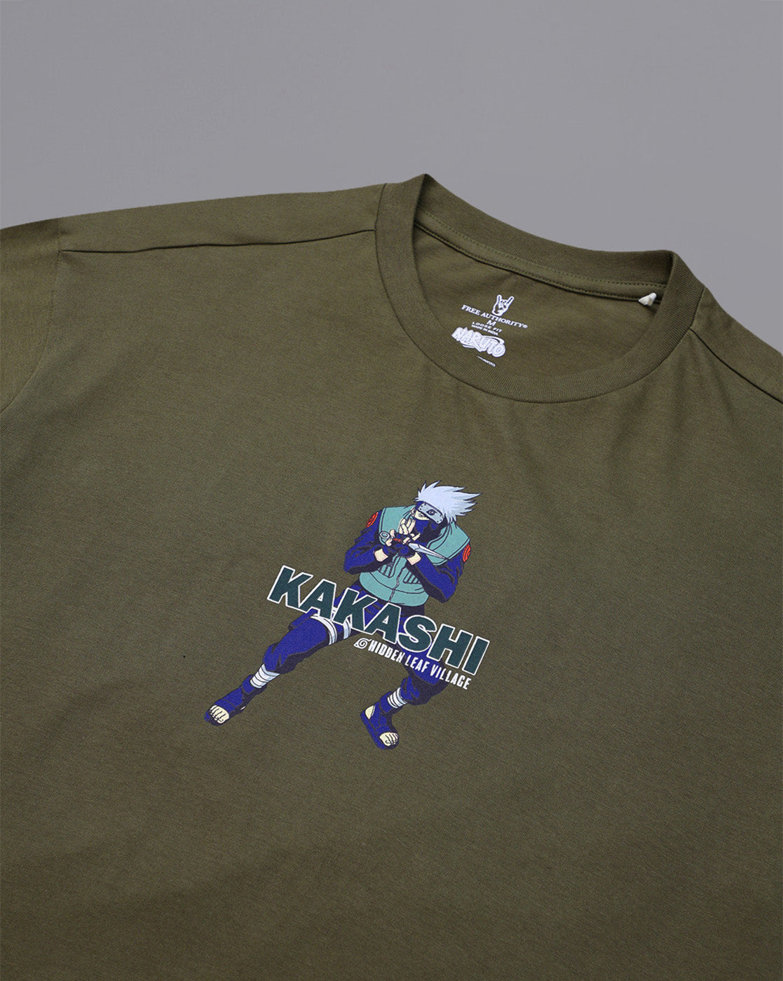 Naruto Printed Oversized Tshirt For Men