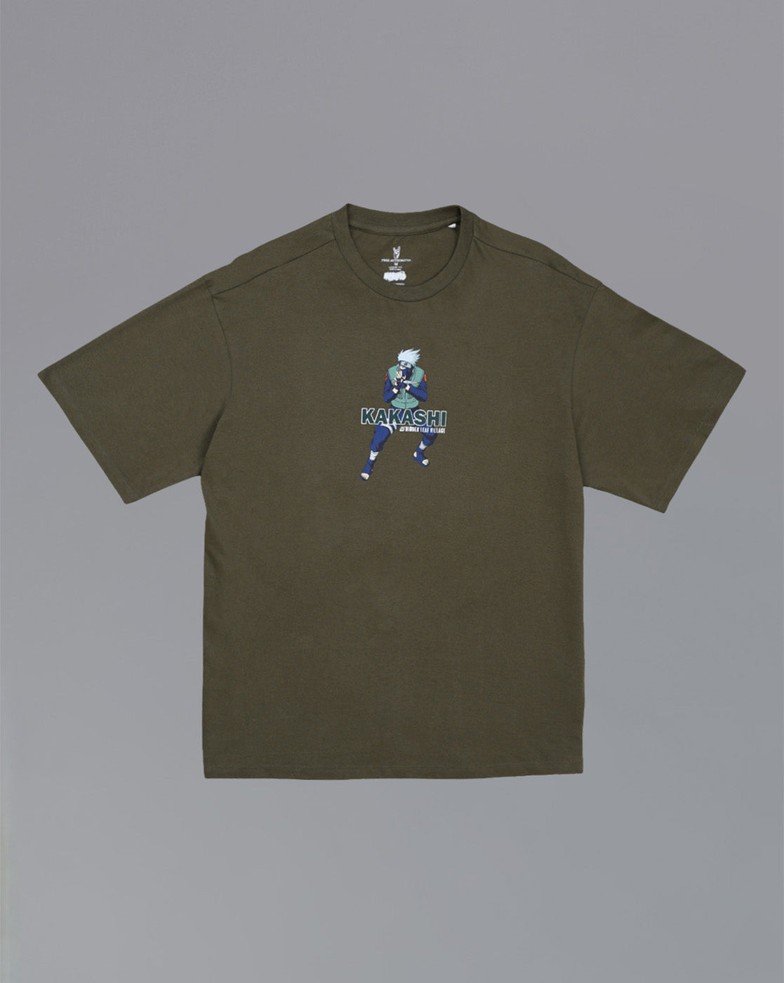 Naruto Printed Oversized Tshirt For Men