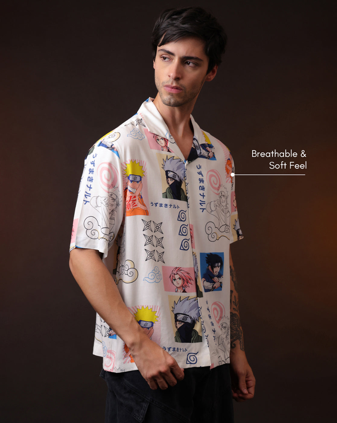 Naruto Regular Fit Casual Shirt