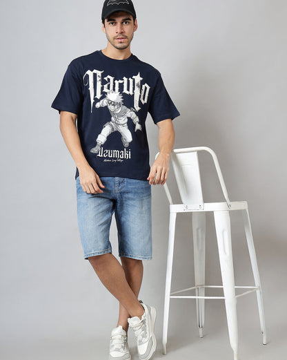 Naruto Oversized Tshirt Men