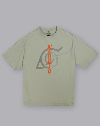Naruto Printed Oversize Tshirt For Men