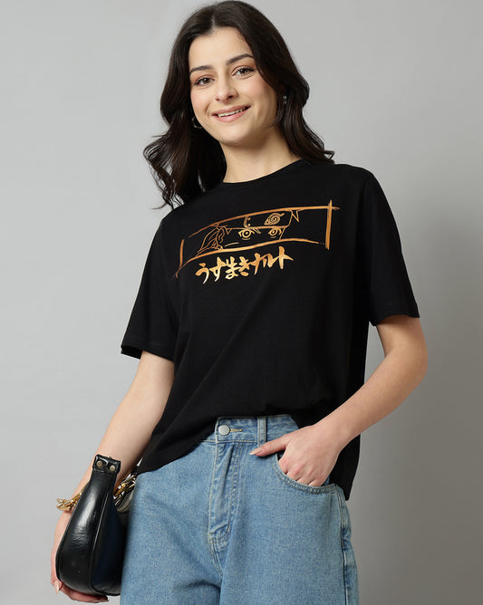 Naruto Regular Fit Tshirt  Women
