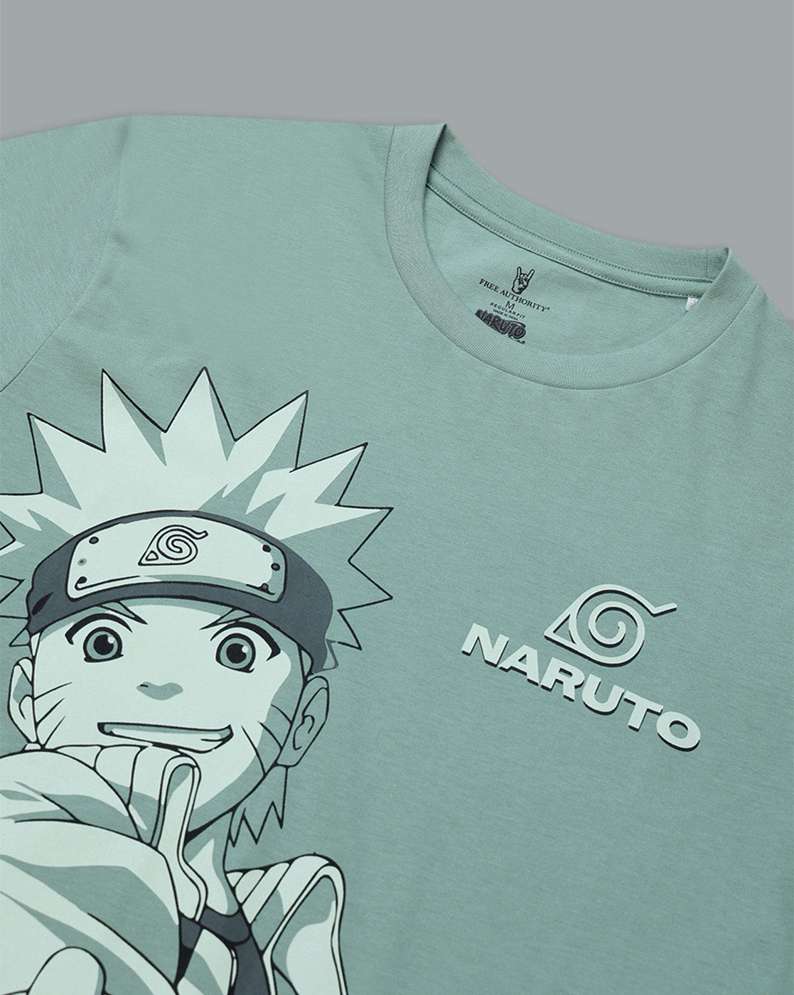 Naruto Printed Regular Fit Tshirt For Men