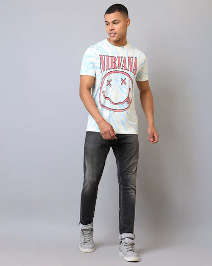 Nirvana  Regular Fit Tshirt  Men