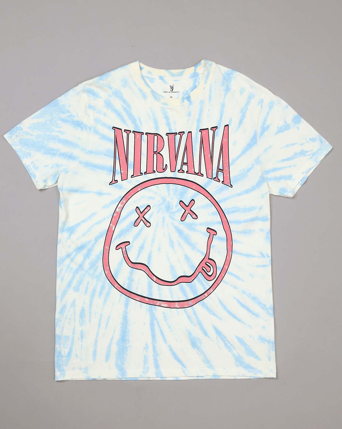 Nirvana Printed Regular Fit Tshirt For Men