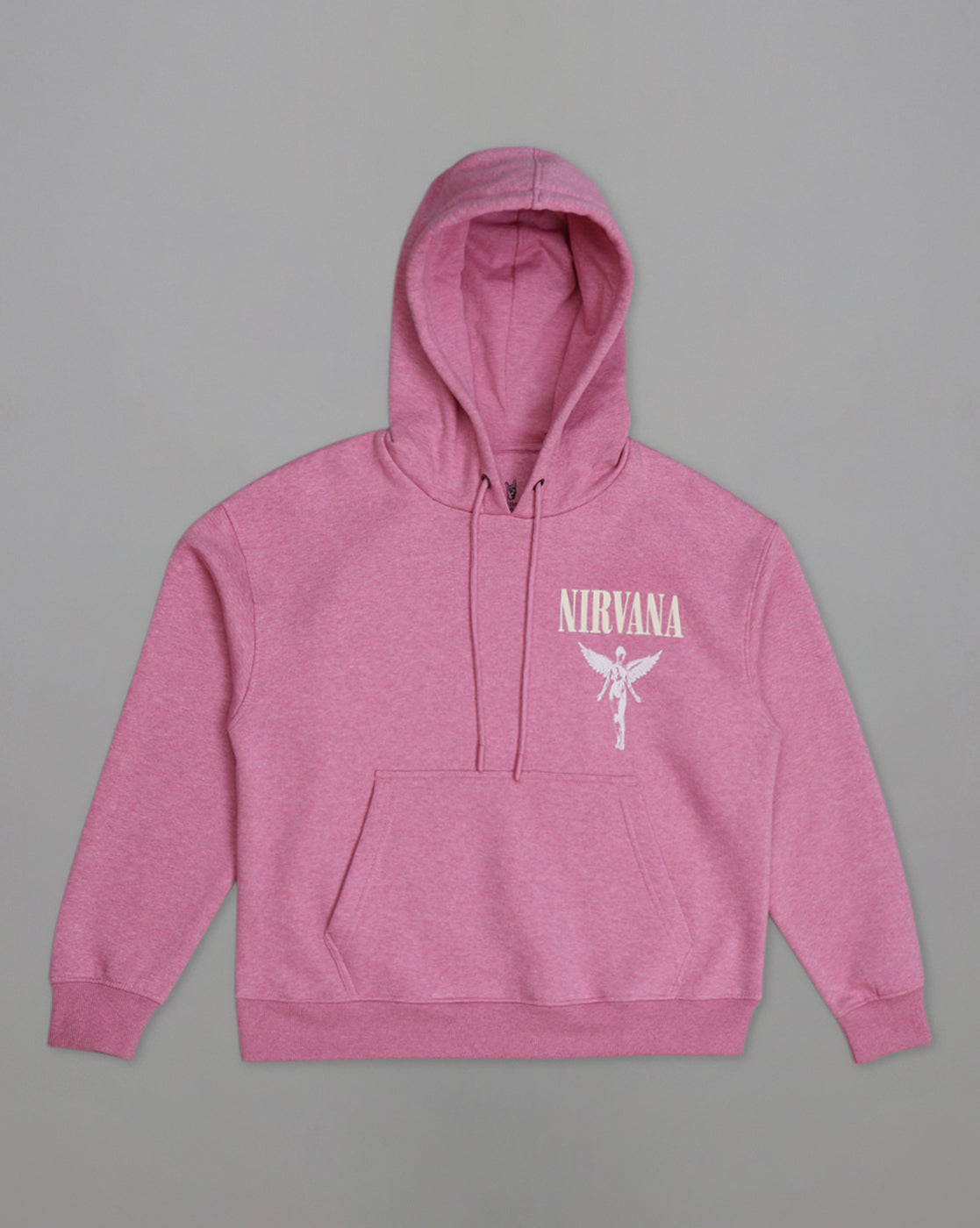 Nirvana Printed Relaxed Fit Hoodie For Women
