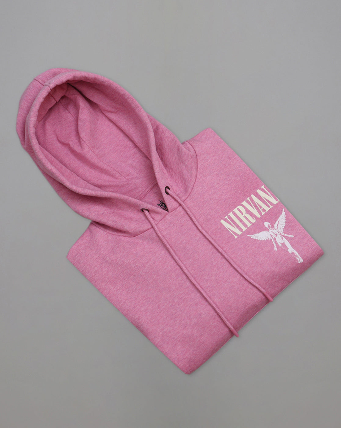 Nirvana Printed Relaxed Fit Hoodie For Women