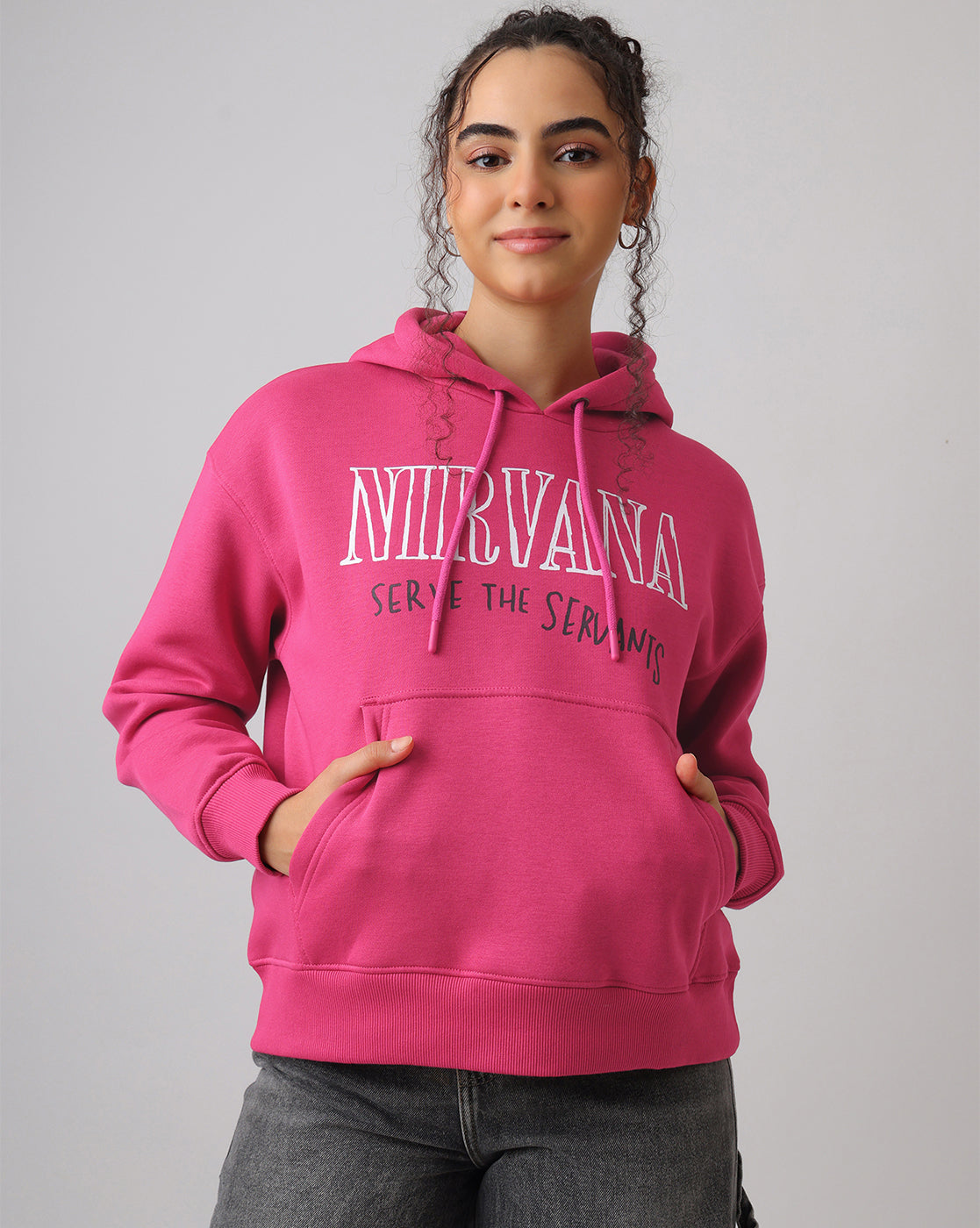 Nirvana Relaxed Fit Hoodie Women