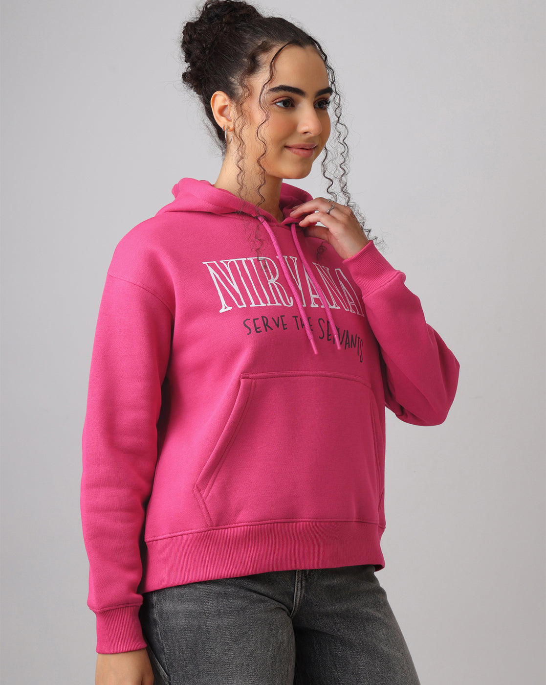 Nirvana Relaxed Fit Hoodie Women