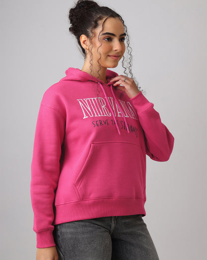 Nirvana Relaxed Fit Hoodie Women