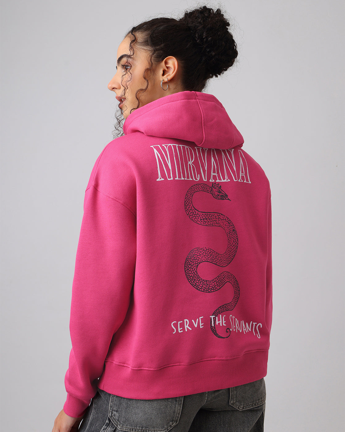 Nirvana Relaxed Fit Hoodie Women