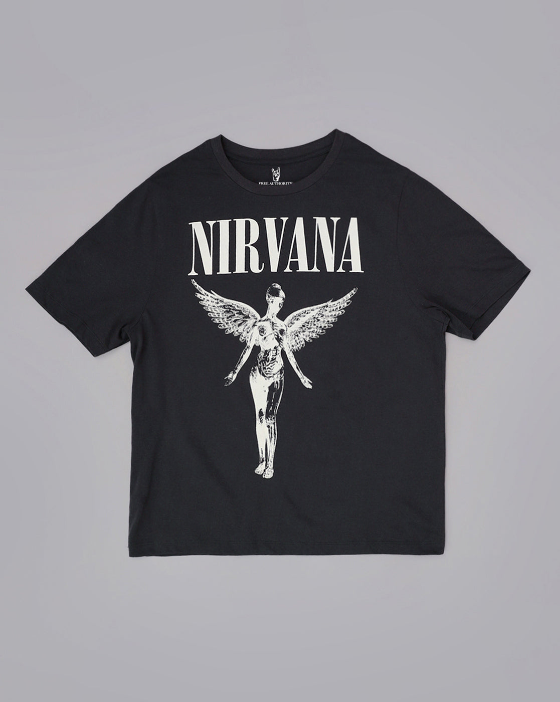 Nirvana Printed Regular Fit Tshirt For Women