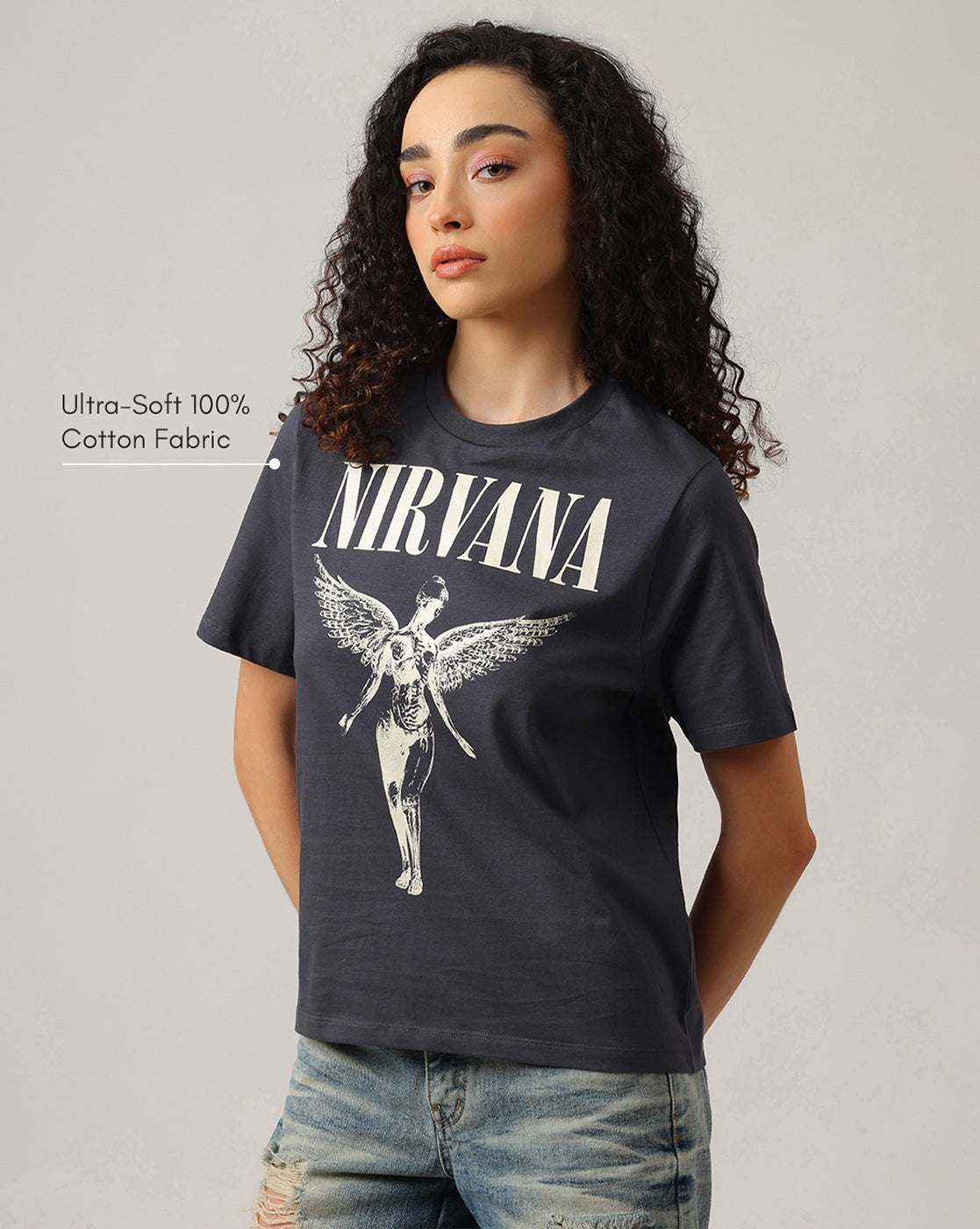 Nirvana  Regular Fit Tshirt  Women