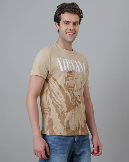 Nirvana  Regular Fit Tshirt  Men