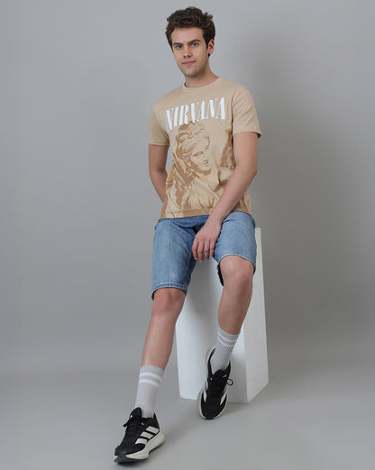 Nirvana  Regular Fit Tshirt  Men
