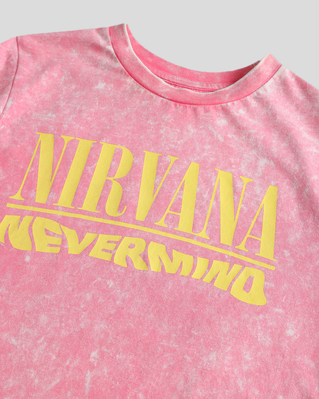 Nirvana Nevermind Printed  Relaxed Fit Tshirt For Women