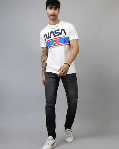 Nasa  Regular Fit Tshirt  Men