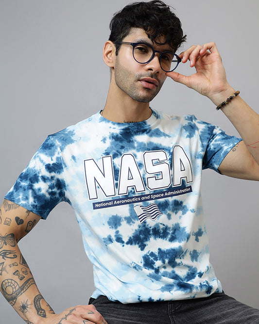 Nasa Printed Regular Fit Tshirt For Men
