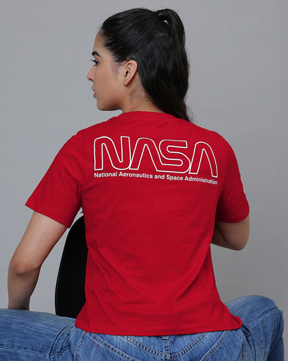 Nasa  Regular Fit Tshirt  Women