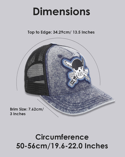 One Piece Anime Trucker Cap