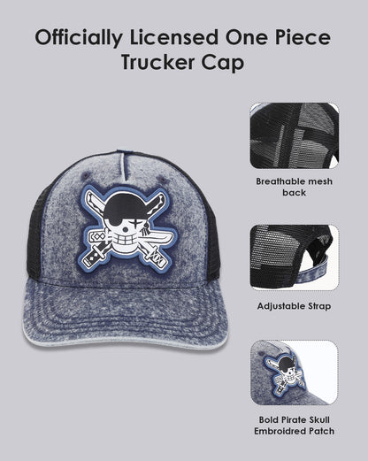 One Piece Anime Trucker Cap
