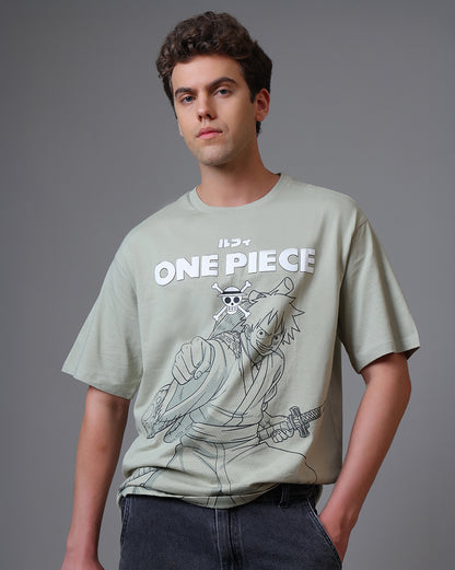 One Piece Monkey D. Luffy Oversized Tshirt