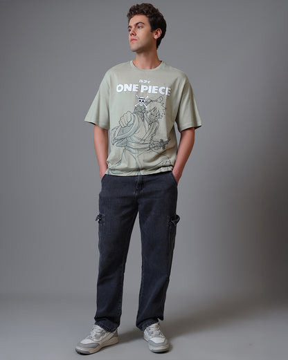 One Piece Monkey D. Luffy Oversized Tshirt