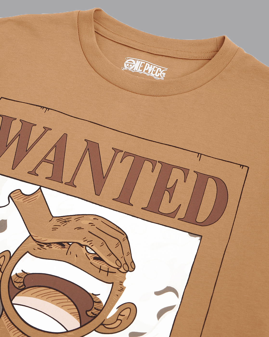 One Piece T-Shirt Luffy Wanted Poster Officieel Uniseks T-shirt One Piece T-Shirt Luffy Wanted Poster Officieel Uniseks T-shirt