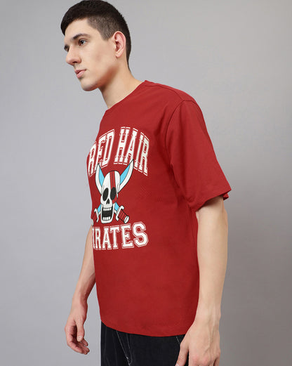 One Piece Shanks Oversized Tshirt Men
