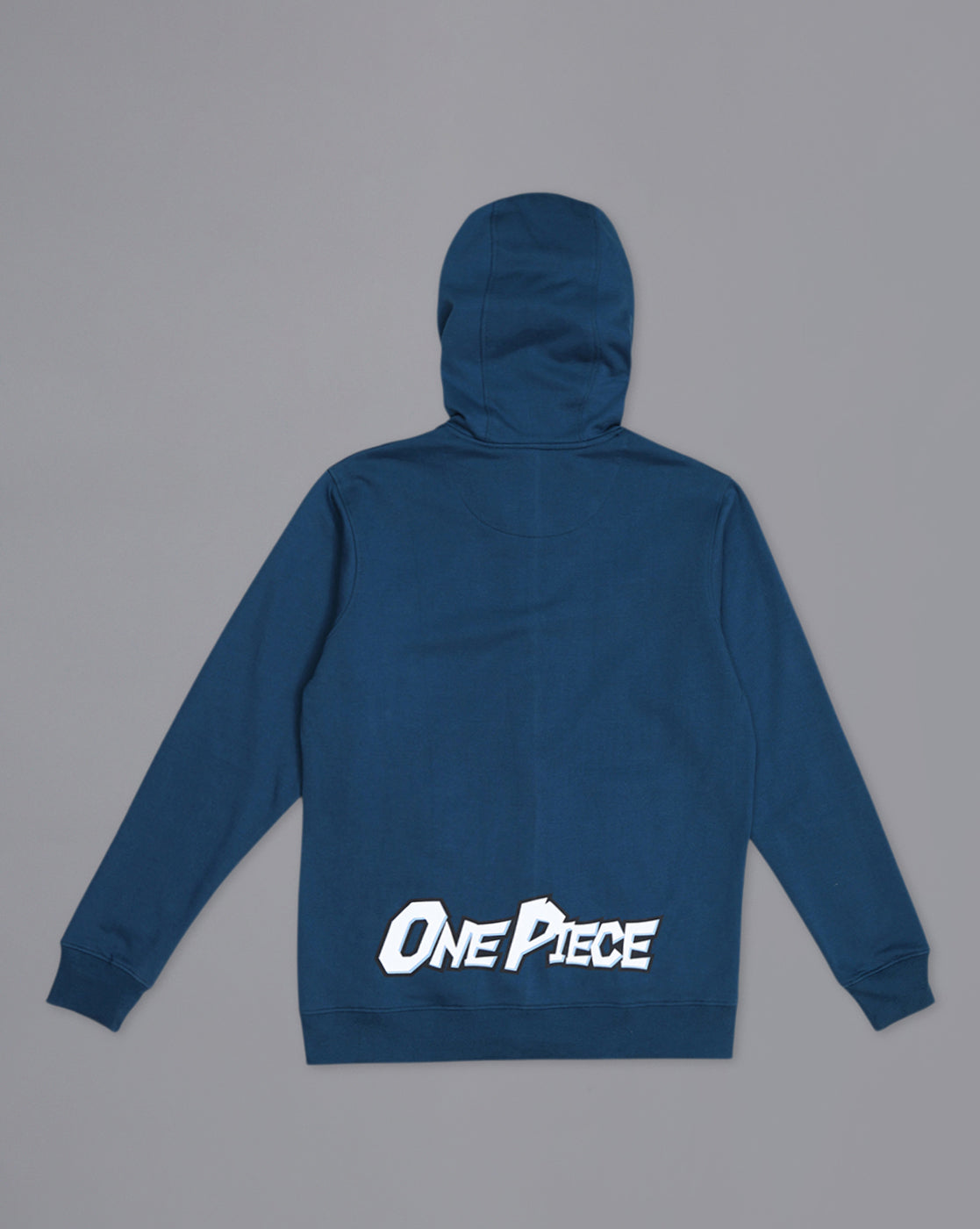 One Piece Printed Regular Fit Hoodie For Men