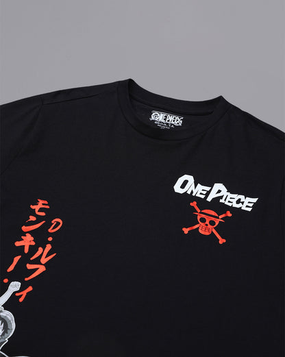 One Piece Monkey D. Luffy Relaxed Fit Tshirt Men