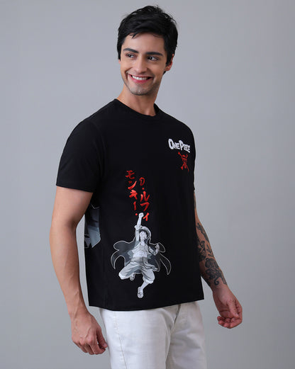 One Piece Monkey D. Luffy Relaxed Fit Tshirt Men