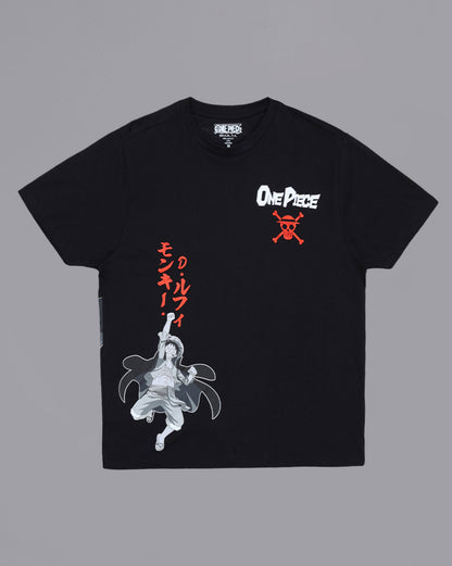 One Piece Monkey D. Luffy Relaxed Fit Tshirt Men