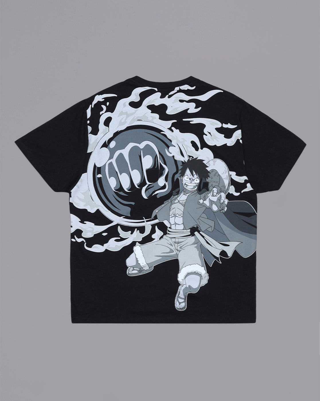 One Piece Printed Relaxed Fit Tshirt For Men