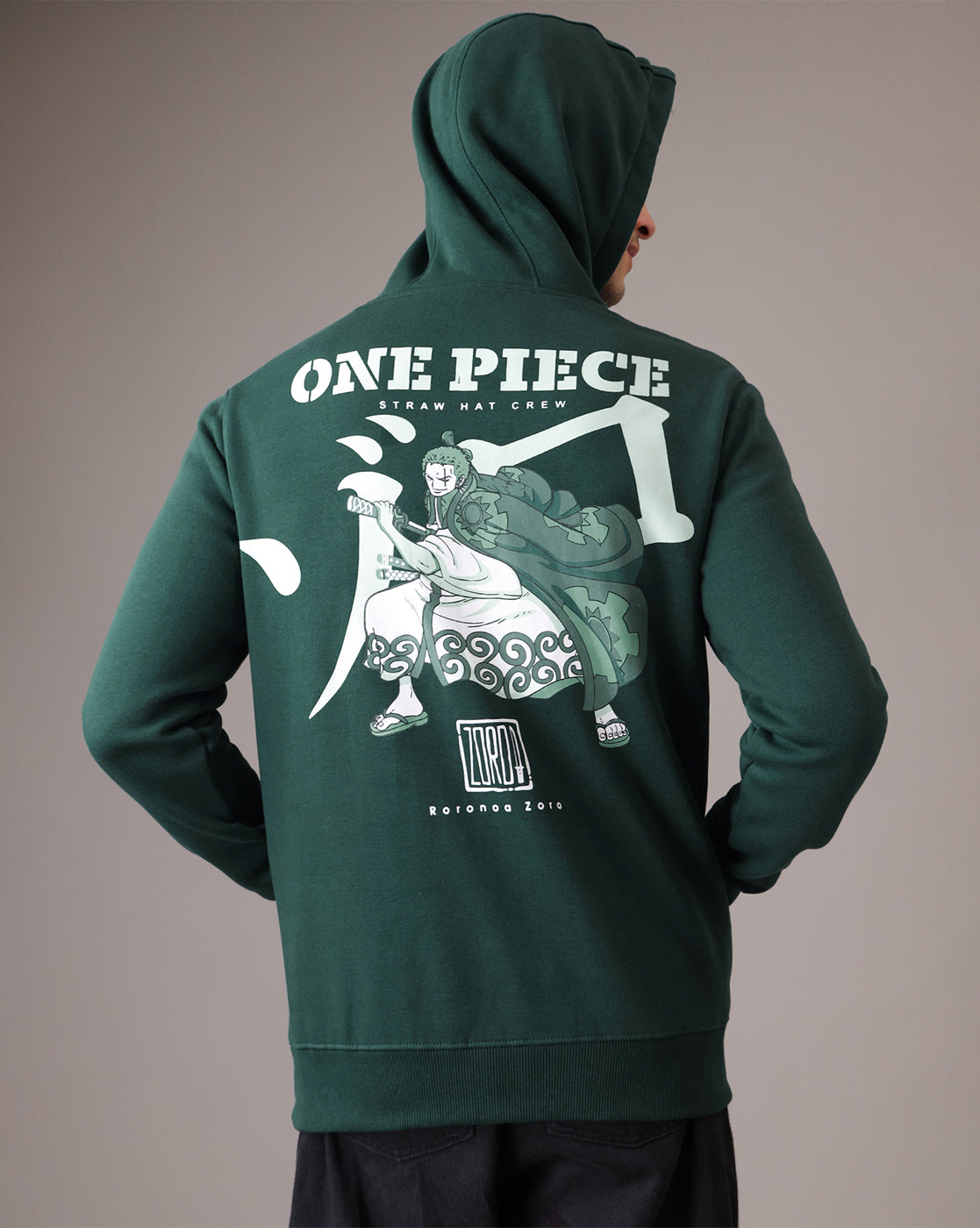 One Piece Roronoa Zoro Hoodie Men