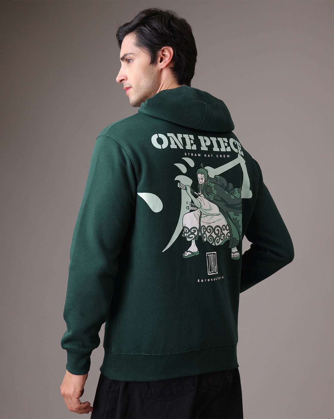 One Piece Roronoa Zoro Hoodie Men