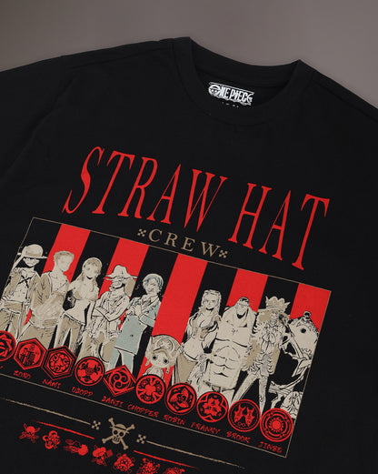 One Piece Straw Hat Crew  Relaxed Fit Tshirt  Men
