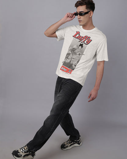 Luffy  Oversized Tshirt Men