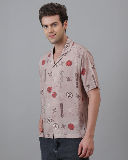 One Piece Luffy Regular Fit Casual Shirt
