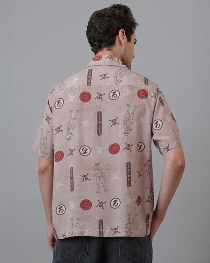 One Piece Luffy Regular Fit Casual Shirt
