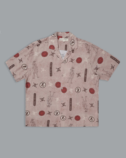 One Piece Luffy Regular Fit Casual Shirt