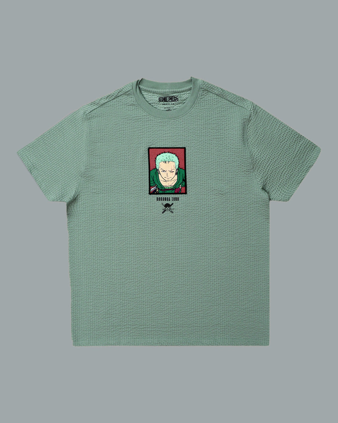 One Piece Roronoa Zoro Printed Relaxed Fit Tshirt For Men