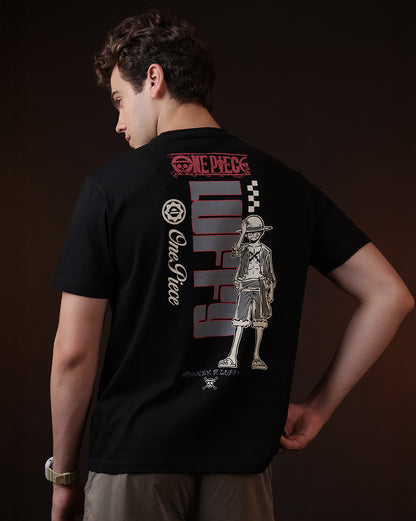One Piece Luffy Relaxed Fit Tshirt  Men