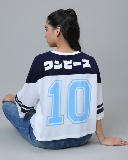 One Piece  Oversized Raglan Sleeves Tshirt  Women