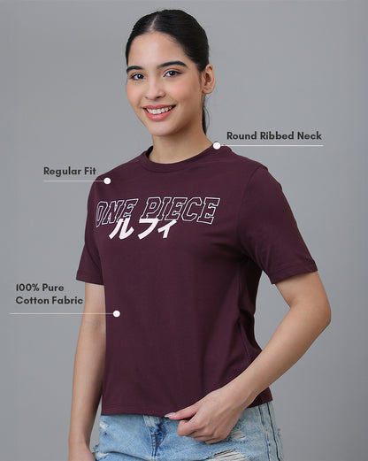 One Piece  Regular Fit Tshirt  Women